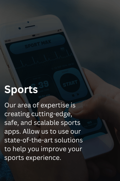 Our area of expertise is creating cutting-edge, scalable, safe healthcare applications. Allow us to use our state-of-the-art solutions to help you improve your services. (1)